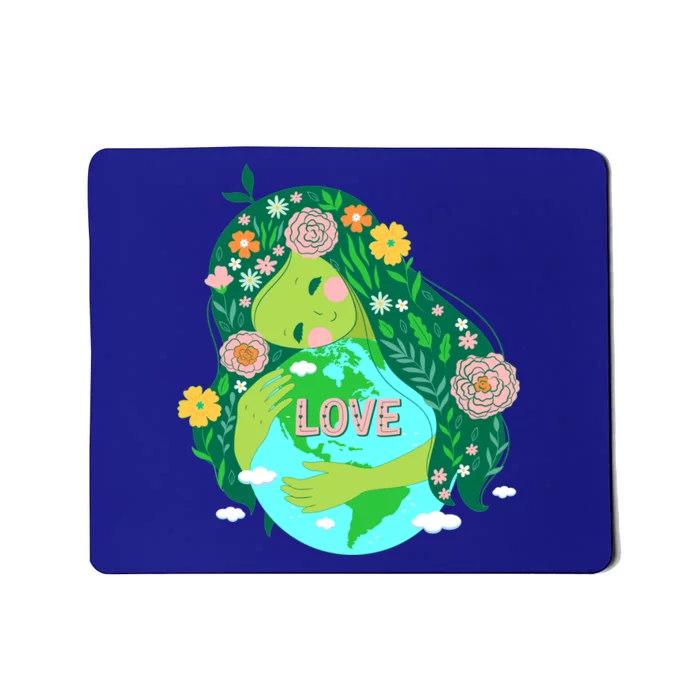 Love Mother Earthday Save Our Planet Environt Green Gift Mousepad