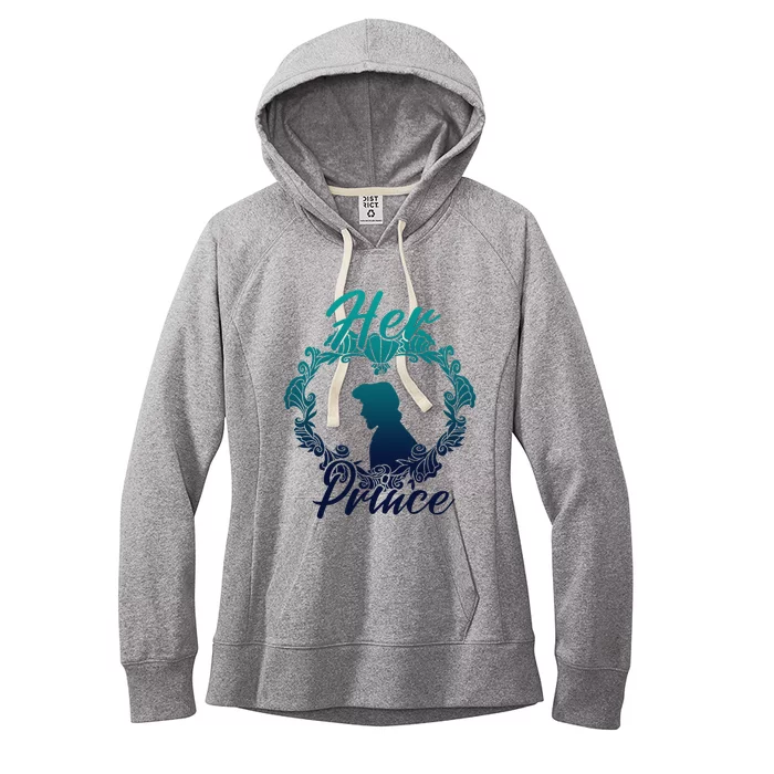 Little Mermaid Eric Her Prince Couples Women's Fleece Hoodie