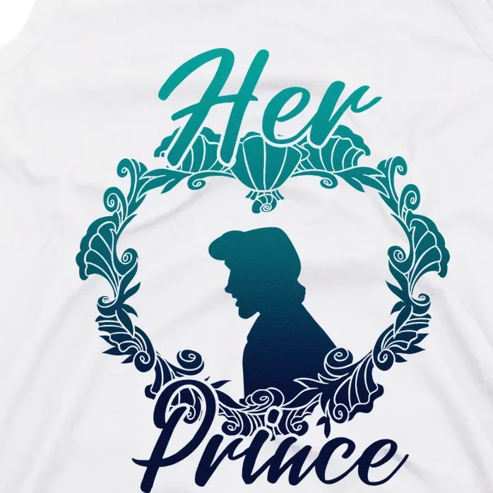 Little Mermaid Eric Her Prince Couples Tank Top