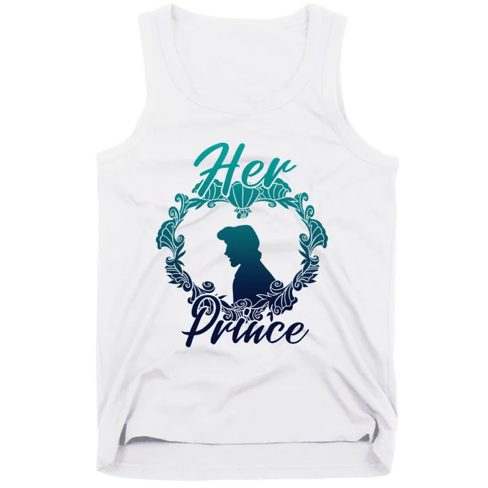 Little Mermaid Eric Her Prince Couples Tank Top