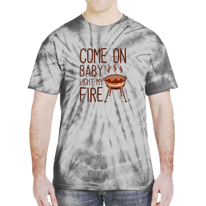 Light My Fire With Grill Tie-Dye T-Shirt