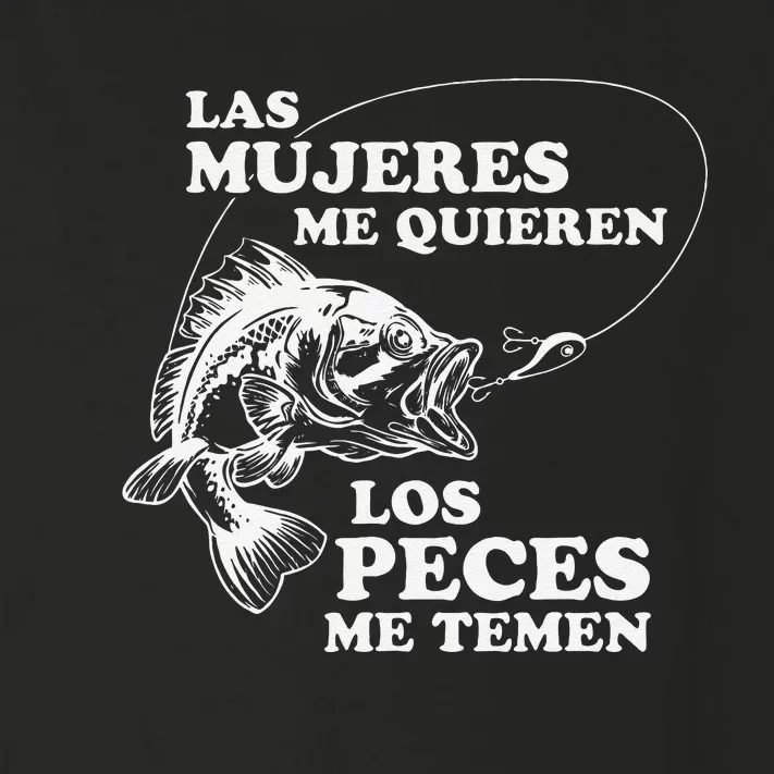 Love Me Fish Fear Me In Spanish Funny Gift For Toddler Long Sleeve Shirt