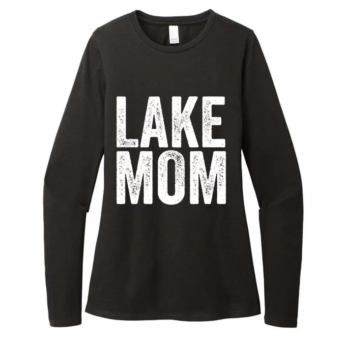 Lake Mom Funny Gift Lake Life Boating Gift Hooded Funny Gift Womens CVC Long Sleeve Shirt