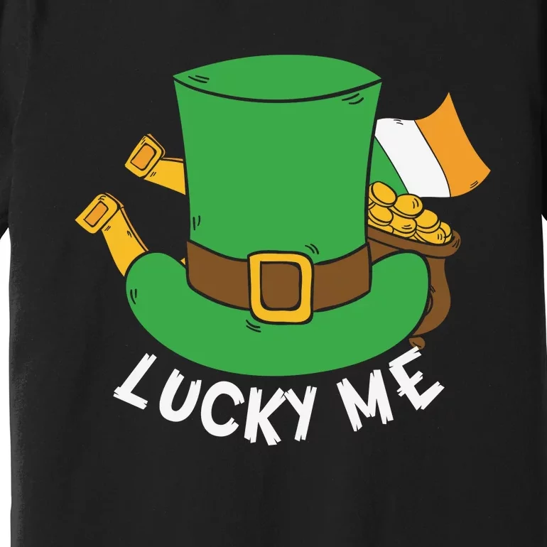 Lucky Me Funny St Patricks Day Luck Day Premium T-Shirt