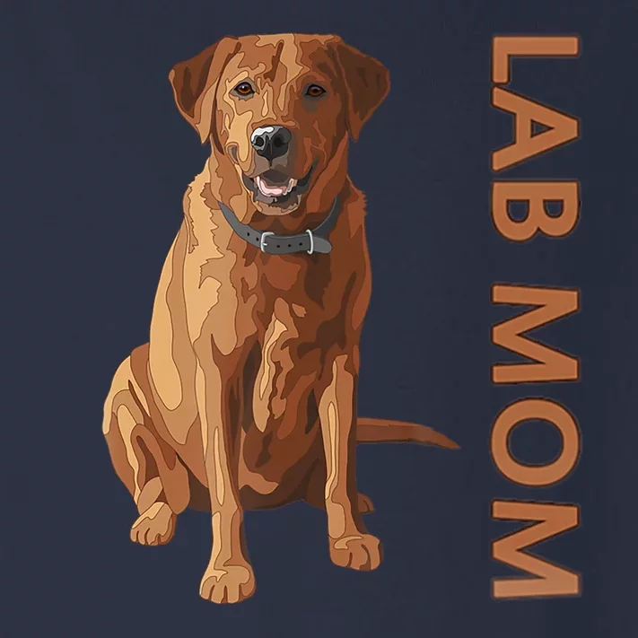 Lab Mom Fox Red Labrador Retriever Gift For Dog Lover Toddler Long Sleeve Shirt