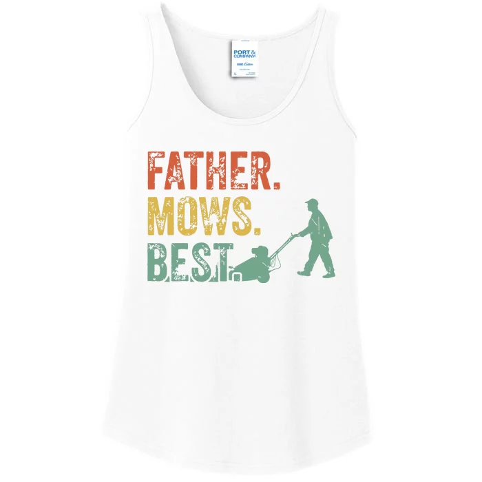 Lawn Mowing Father Day Mows Best Mower Gift Gardening Dad Ladies Essential Tank