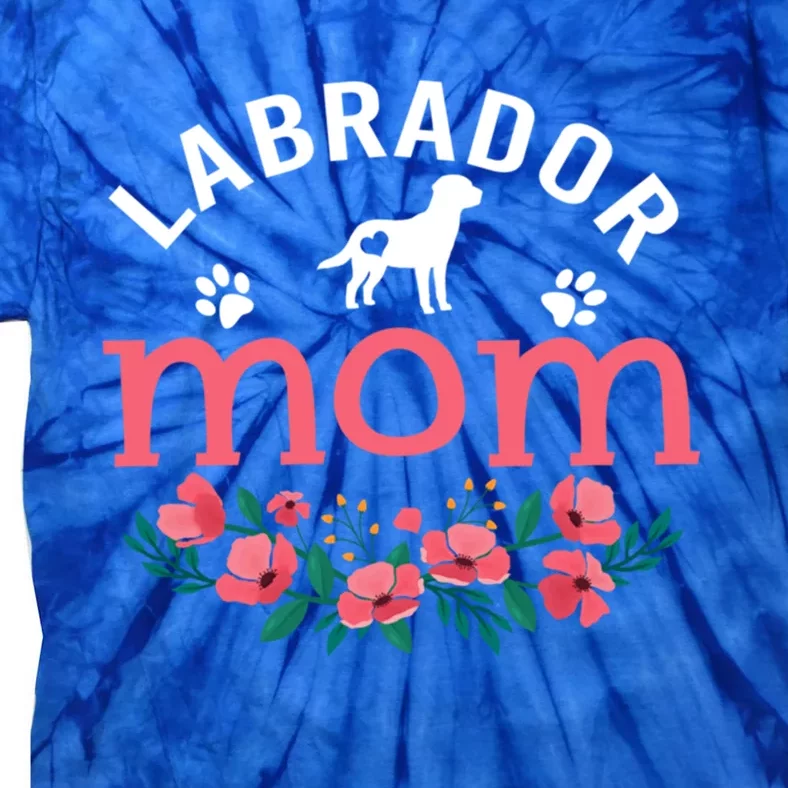 Labrador Mom Funny Gift Labrador Dog Lover Owner Christmas Great Gift Tie-Dye T-Shirt