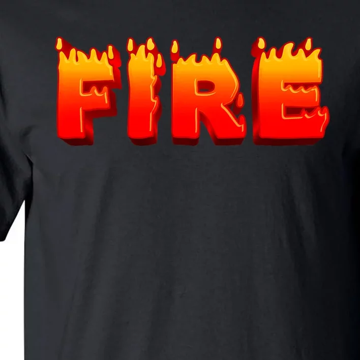 Last Minute Family Couples Halloween Fire And Ice Costumes Tall T-Shirt