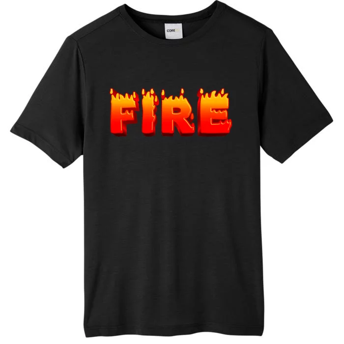 Last Minute Family Couples Halloween Fire And Ice Costumes ChromaSoft Performance T-Shirt