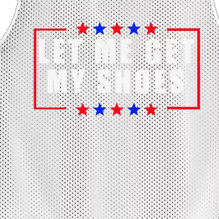 Let Me Get My Shoes Mesh Reversible Basketball Jersey Tank