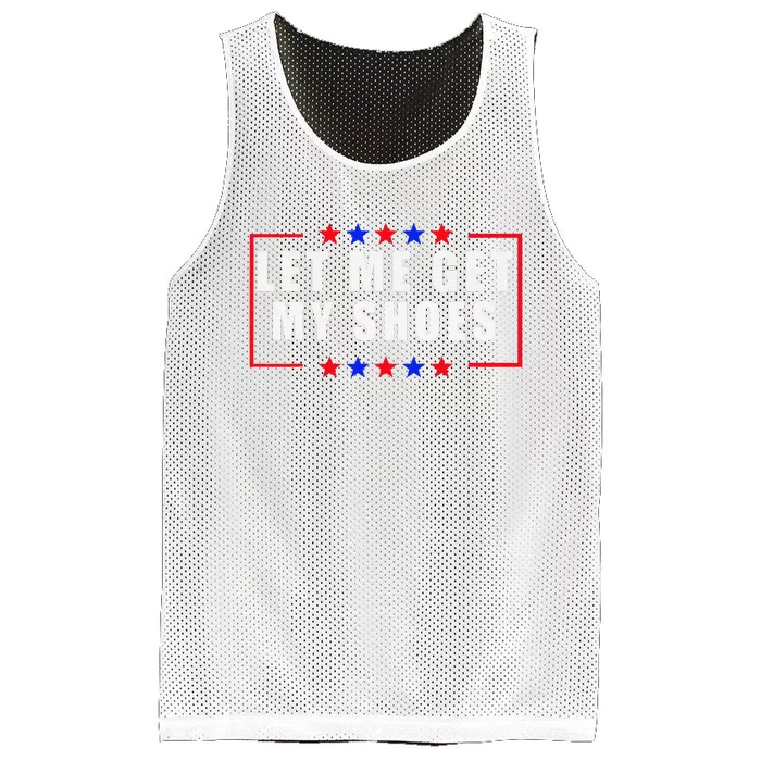 Let Me Get My Shoes Mesh Reversible Basketball Jersey Tank