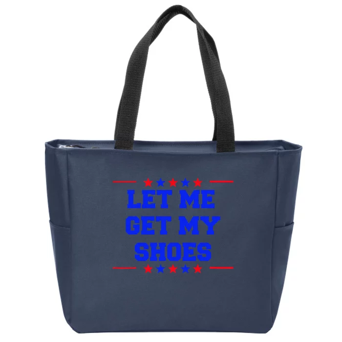 Let Me Get My Shoes Zip Tote Bag