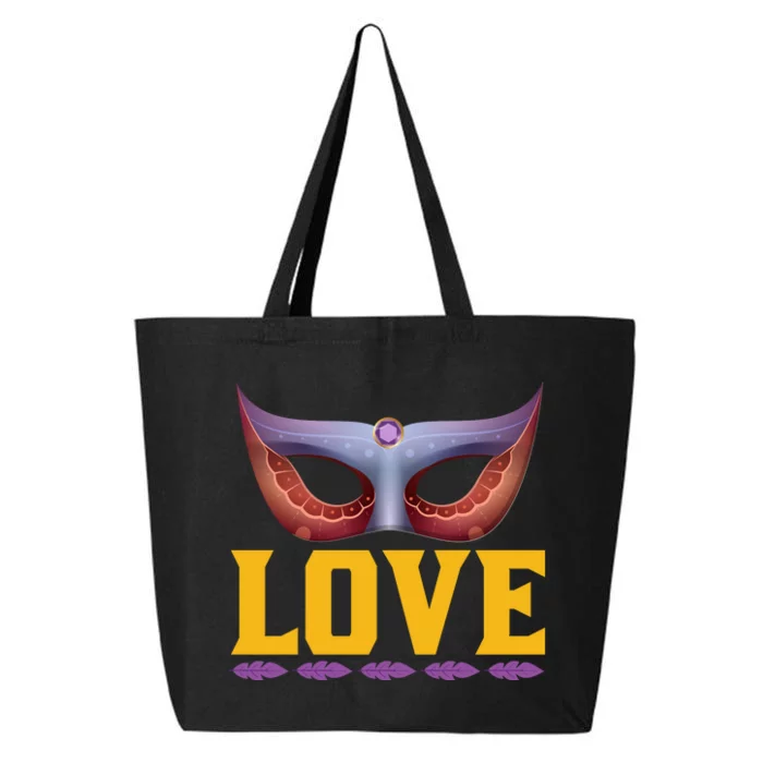 Love Mardi Gras 25L Jumbo Tote