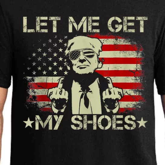 Let Me Get My Shoes Funny Donald Quote Butler Statement Us Pajama Set