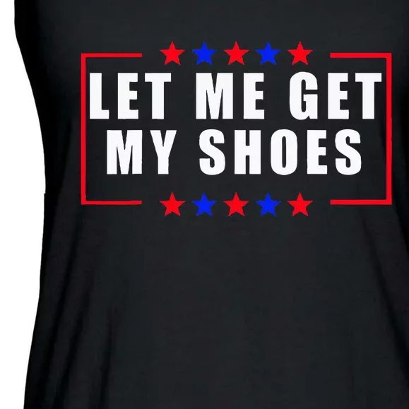 Let Me Get My Shoes Ladies Essential Flowy Tank