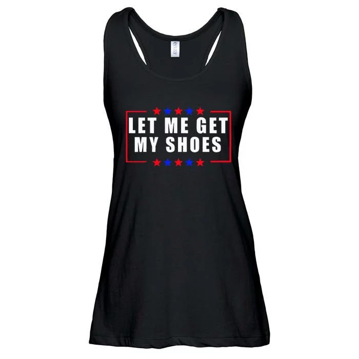 Let Me Get My Shoes Ladies Essential Flowy Tank