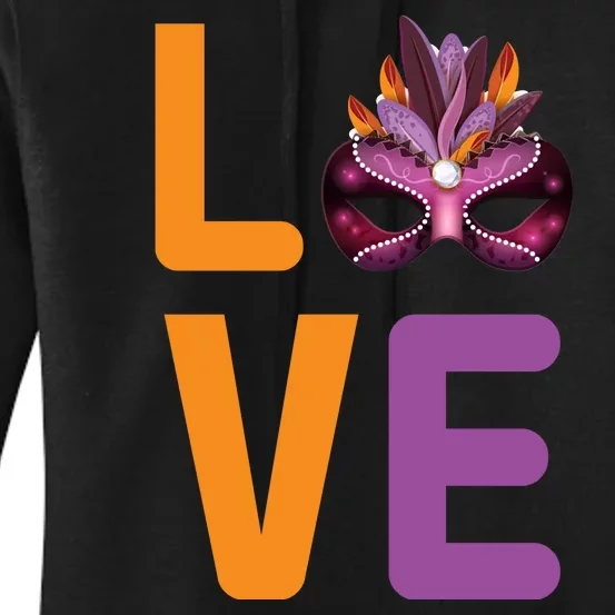 Love Mardi Gras Women's Pullover Hoodie