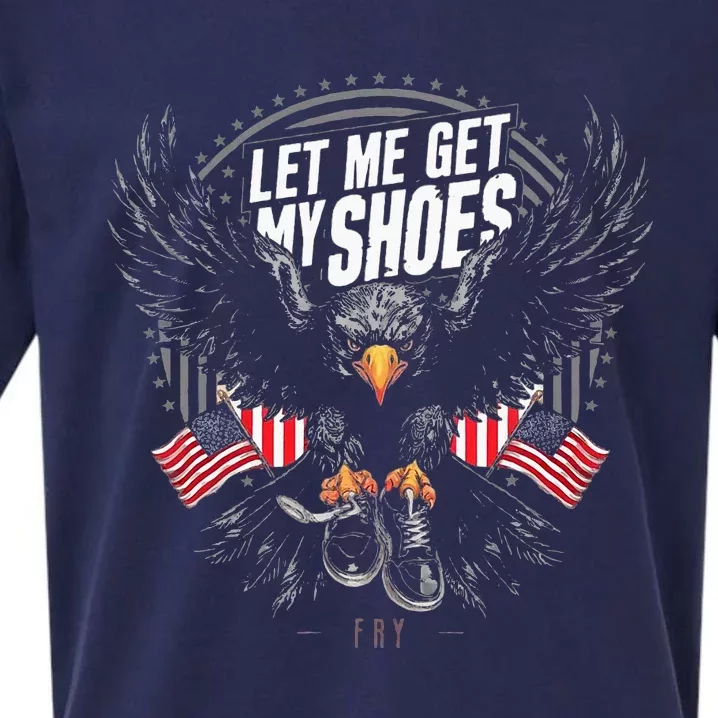 Let Me Get My Shoes Eagle Fry Sueded Cloud Jersey T-Shirt