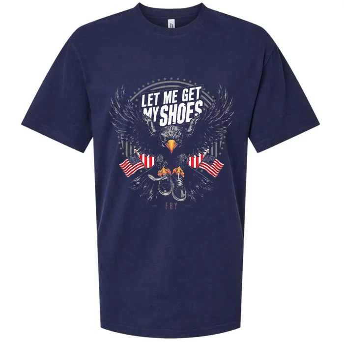 Let Me Get My Shoes Eagle Fry Sueded Cloud Jersey T-Shirt