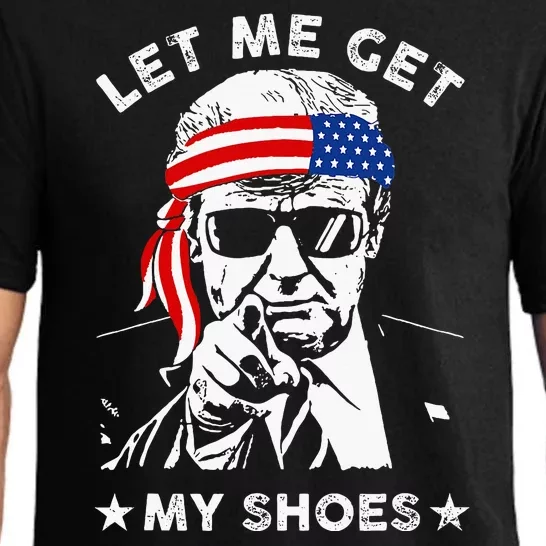 Let Me Get My Shoes Trump 2024 Pajama Set