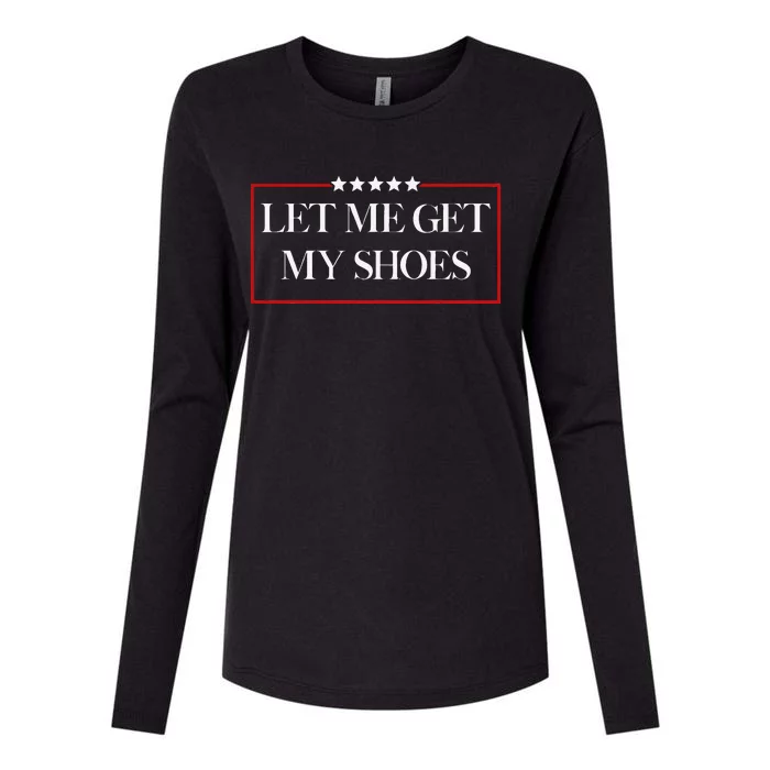 Let Me Get My Shoes Let Me Get My Shoes Womens Cotton Relaxed Long Sleeve T-Shirt