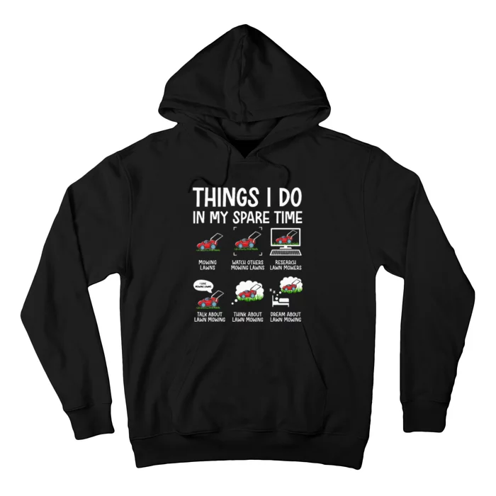 Lawn Mower Gifts For Landscapers Gardener Hoodie