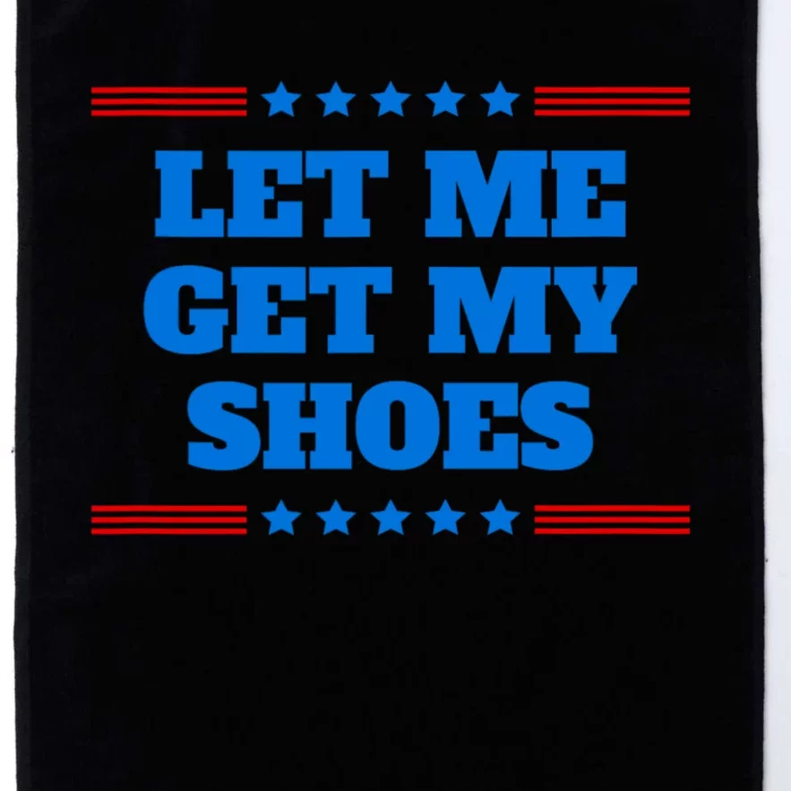 Let Me Get My Shoes Platinum Collection Golf Towel