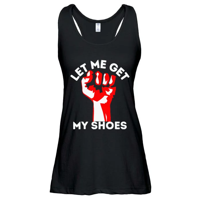 Let Me Get My Shoes Ladies Essential Flowy Tank