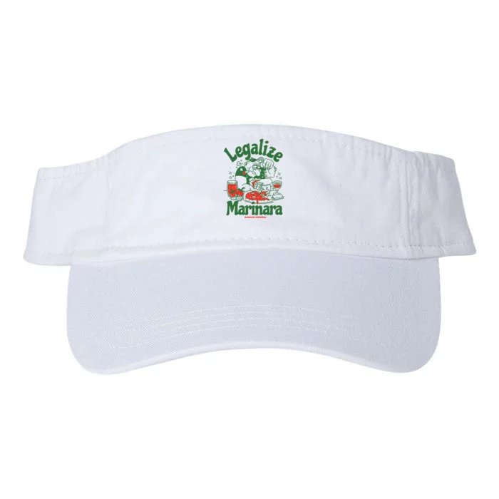 Legalize Marinara Gordos Pizzeria Valucap Bio-Washed Visor