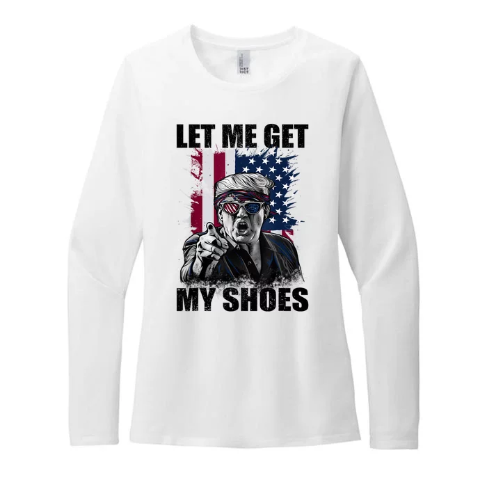 Let Me Get My Shoes Womens CVC Long Sleeve Shirt