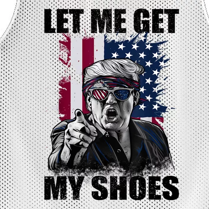 Let Me Get My Shoes Mesh Reversible Basketball Jersey Tank