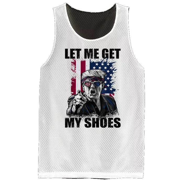 Let Me Get My Shoes Mesh Reversible Basketball Jersey Tank