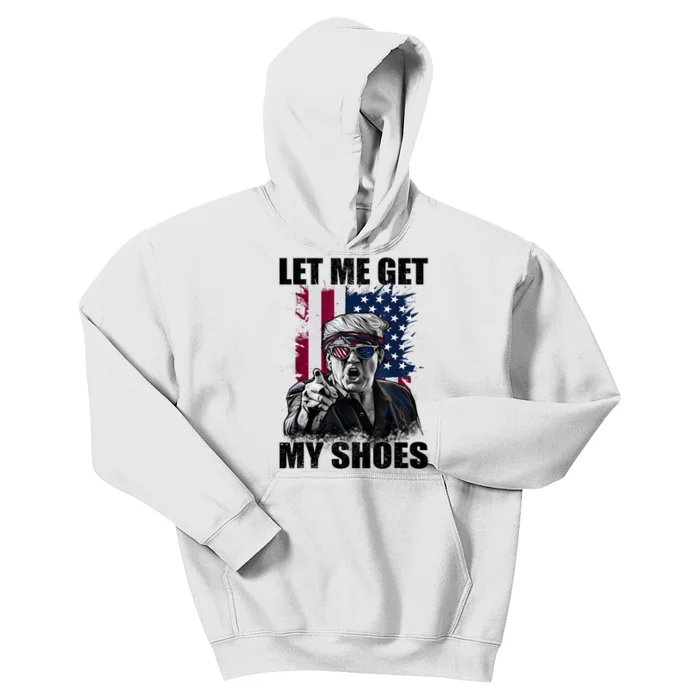 Let Me Get My Shoes Kids Hoodie