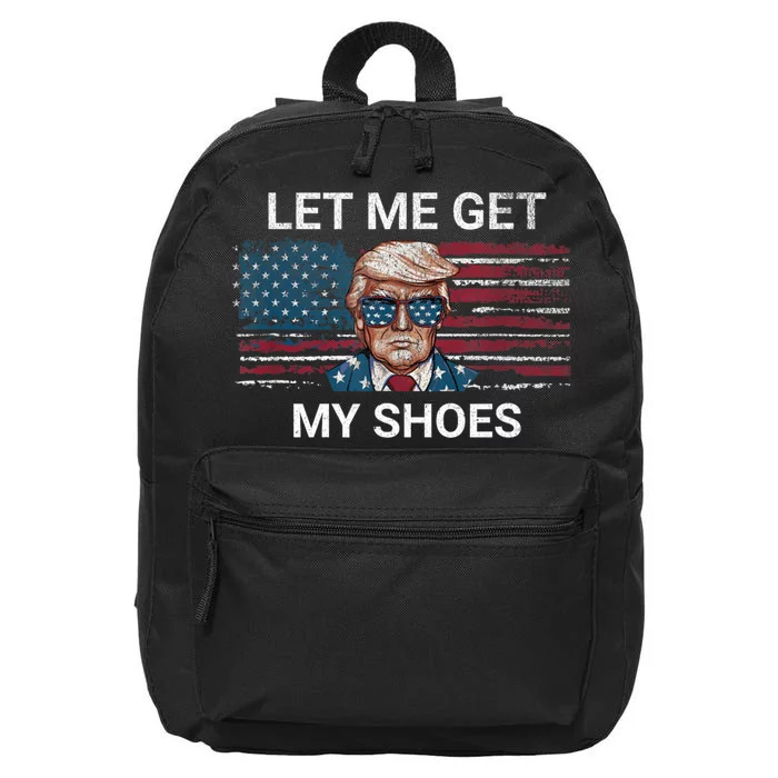 Let Me Get My Shoes 16 in Basic Backpack