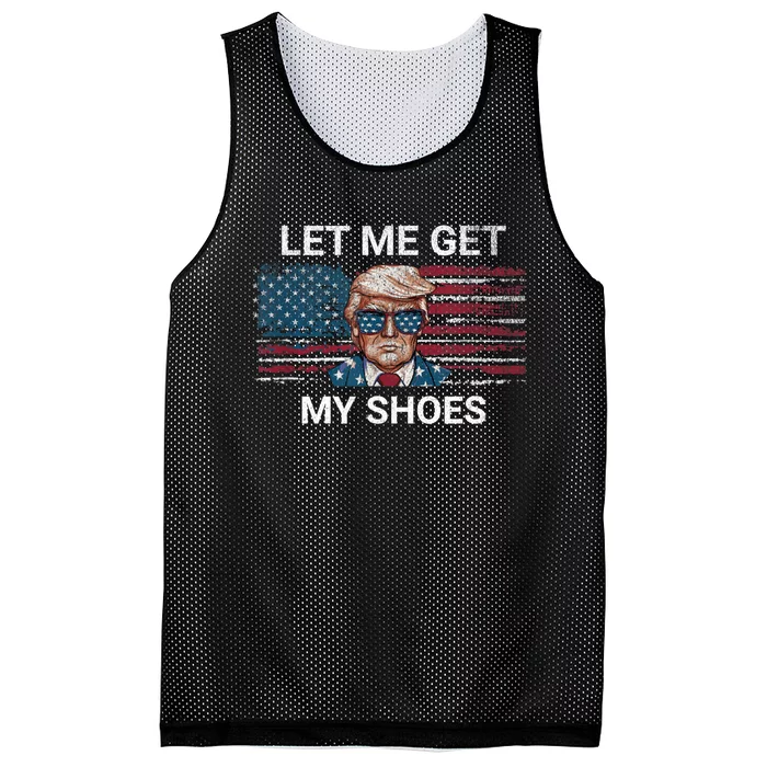 Let Me Get My Shoes Mesh Reversible Basketball Jersey Tank