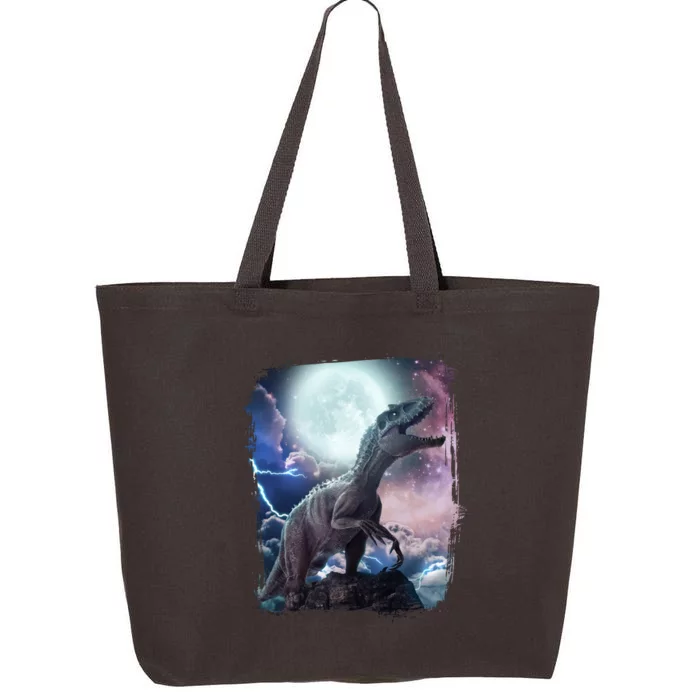 Lightning Moon Galaxy Trex Dinosaur 25L Jumbo Tote