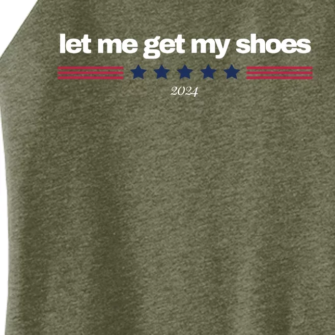 Let Me Get My Shoes Women’s Perfect Tri Rocker Tank