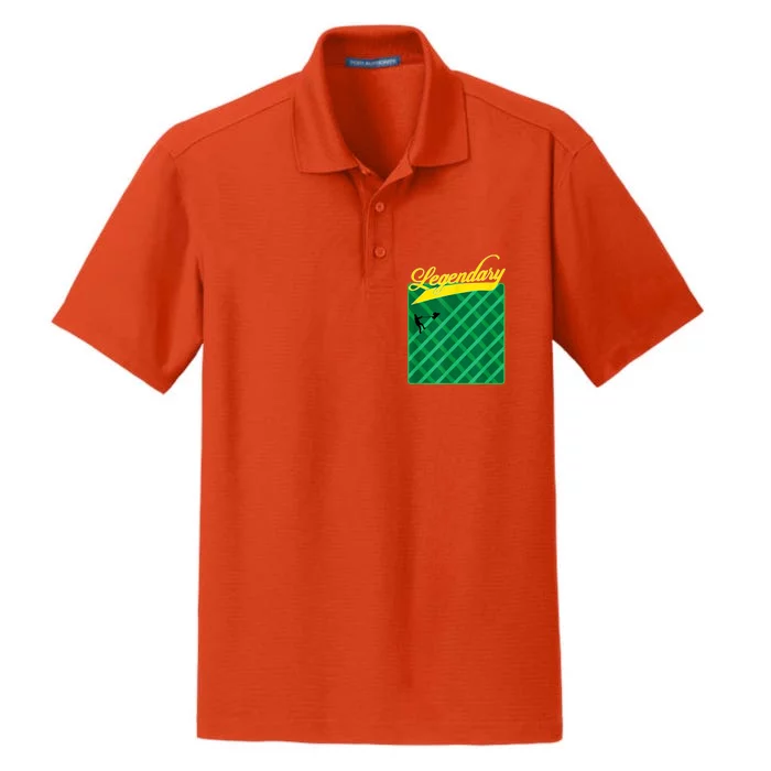 Lawn Mowing Grass Stripes Dad Shirt Funny Mow The Grass Dry Zone Grid Performance Polo