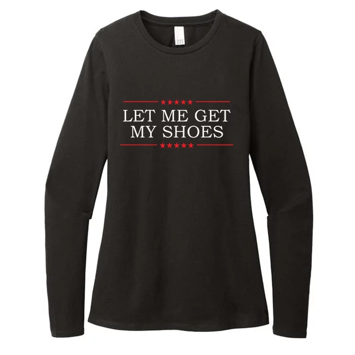 Let Me Get My Shoes Womens CVC Long Sleeve Shirt