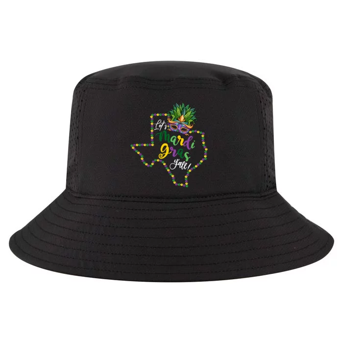 LetS Mardi Gras YAll Texas Souvenir Gift Cool Comfort Performance Bucket Hat