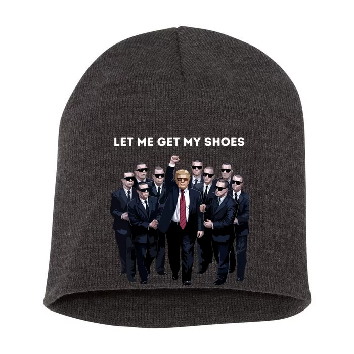 Let Me Get My Shoes Short Acrylic Beanie