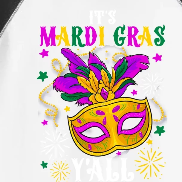 Lets Mardi Gras Yall Celebrating Party Gift Toddler Fine Jersey T-Shirt