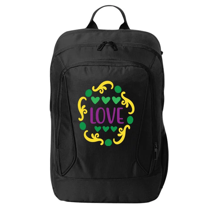 Love Mardi Gras City Backpack