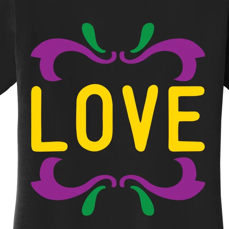 Love Mardi Gras Women's T-Shirt