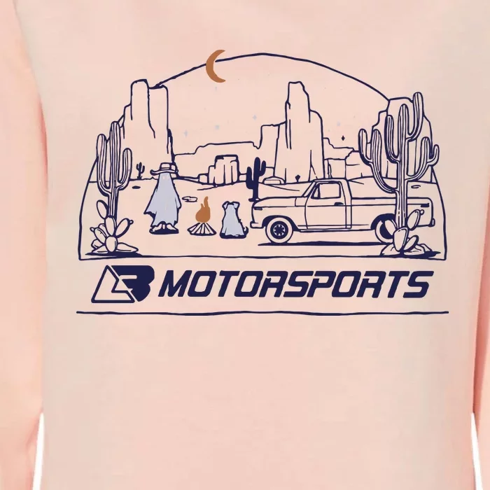 Lb Motorsports Ghost Womens California Wash Sweatshirt