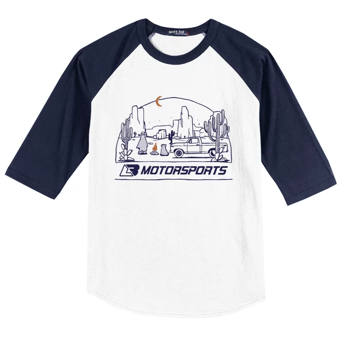 Lb Motorsports Ghost Baseball Sleeve Shirt