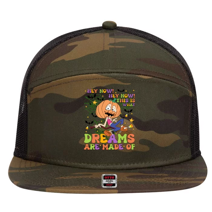 Lizzie Mcguire Halloween This Is What Dreams Are Made Of 7 Panel Mesh Trucker Snapback Hat