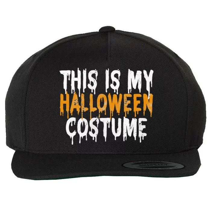 Last Minute Halloween Costume Idea Wool Snapback Cap