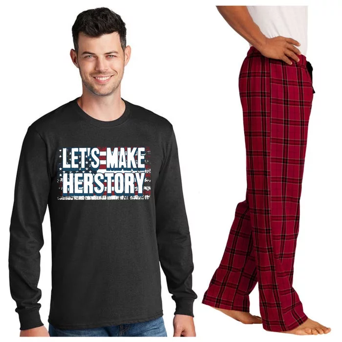 Lets Make Herstory Feminist Long Sleeve Pajama Set