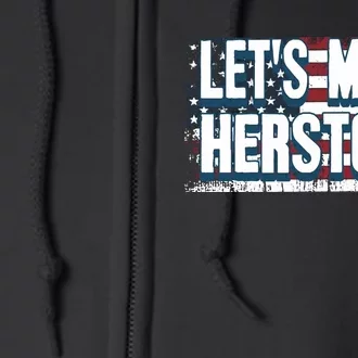 Lets Make Herstory Feminist Full Zip Hoodie